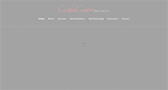 Desktop Screenshot of caitlincantor.com